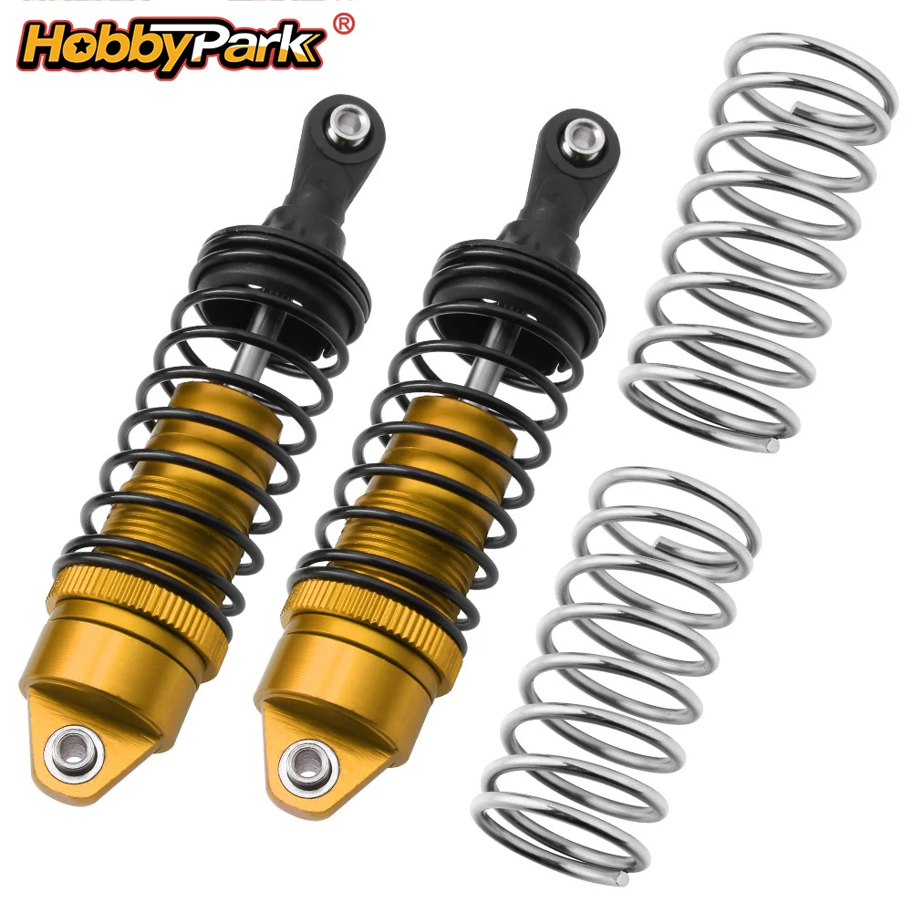 HobbyPark Aluminum Front Oil-Filled Shock Absorber for Traxxas 1/10 E-Revo 3.3 Upgrade Parts Hop-Up