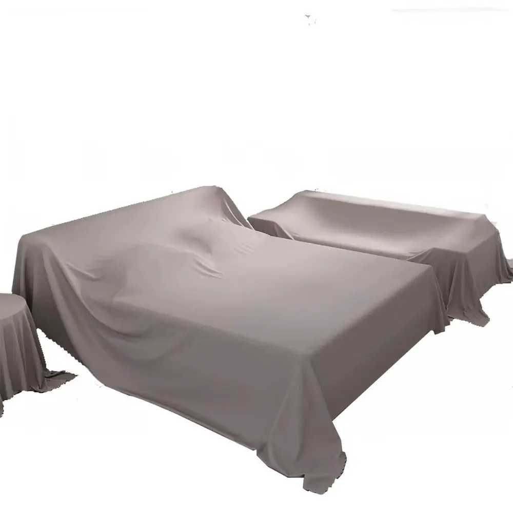 Breathable Fabric Furniture Dust Cover Washable Cloth Large Size Dust Proof Sheet Grey Dust Shield Cover Outdoor Garden