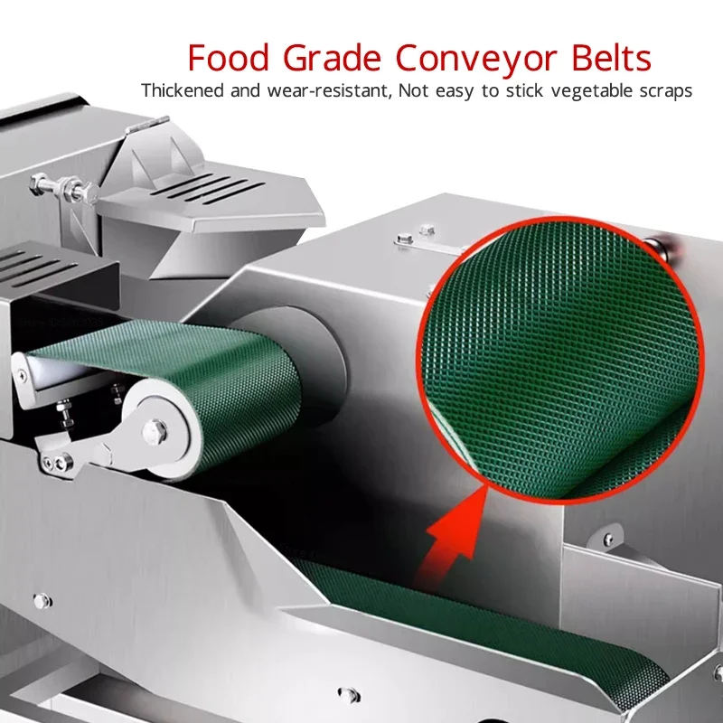 220V/110V elektryczna krajarka do warzyw komercyjna automatyczna siekacz do cebuli maszyna do krojenia w kostkę wielofunkcyjna marchewka krajalnica do warzyw