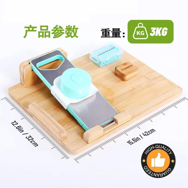 Bamboo cutting board can be operated with one hand Cutting board for disabled people Anti-mildew cutting board Fruit bread cutti