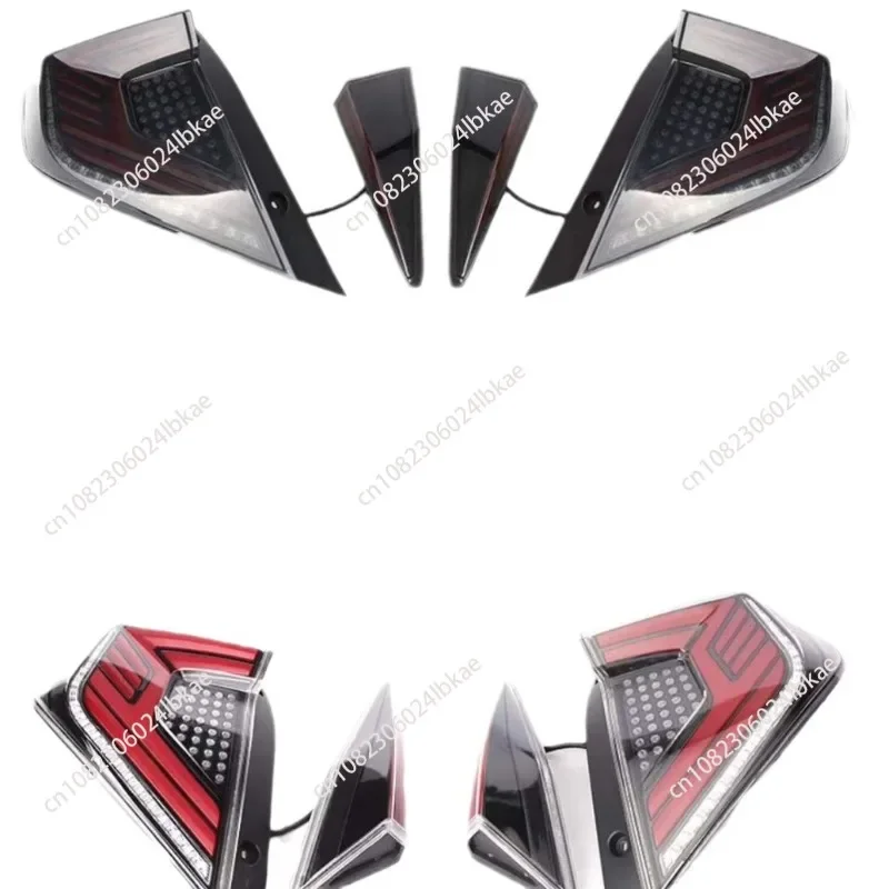 Suitable for Honda 10th generation Civic LED tail light assembly, modified boomerang tail lights 16-21