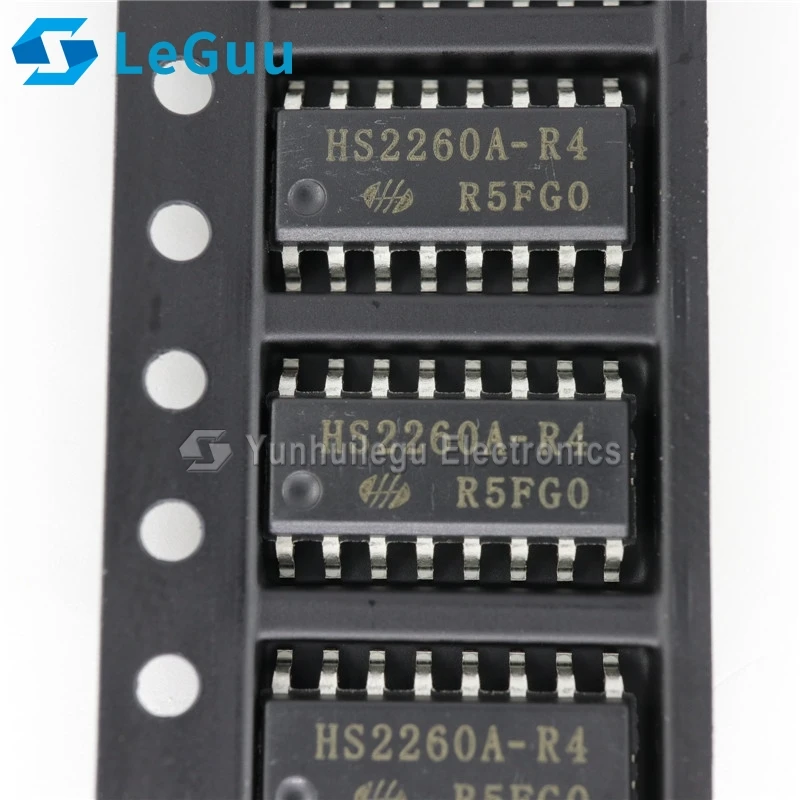 5pcs/lot SC2260 HS2260A-R4 SC2260R4 SC2260-R4 SOP-16 wireless remote control codec chip original authentic In Stock