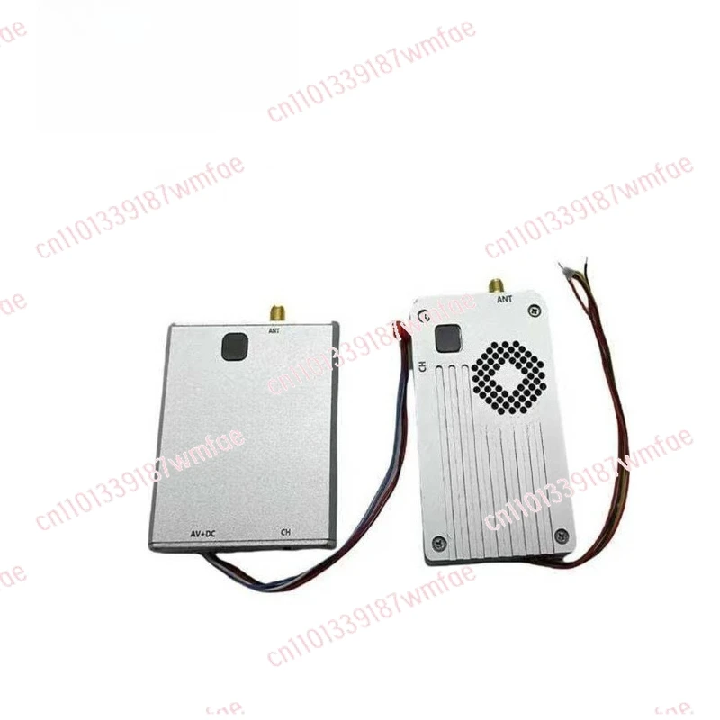 Image Transmission 12V Power Supply 500Mhz 2W FPV Wireless Transmitter Receiver 8 Channels Wireless
