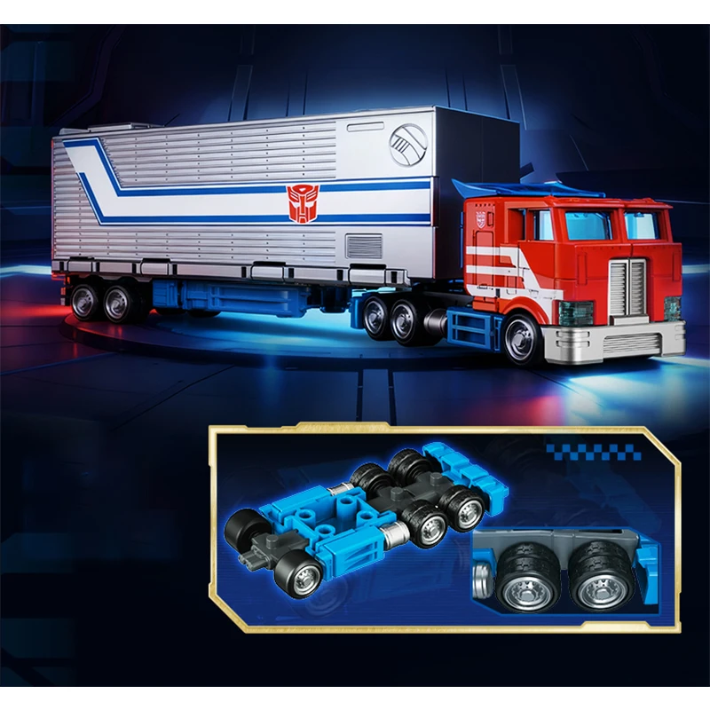 Original Transformers Animation Movie Peripheral Toys Optimus Prime Vehicle CT01 Assembly Movable Anime Model Figures Collection