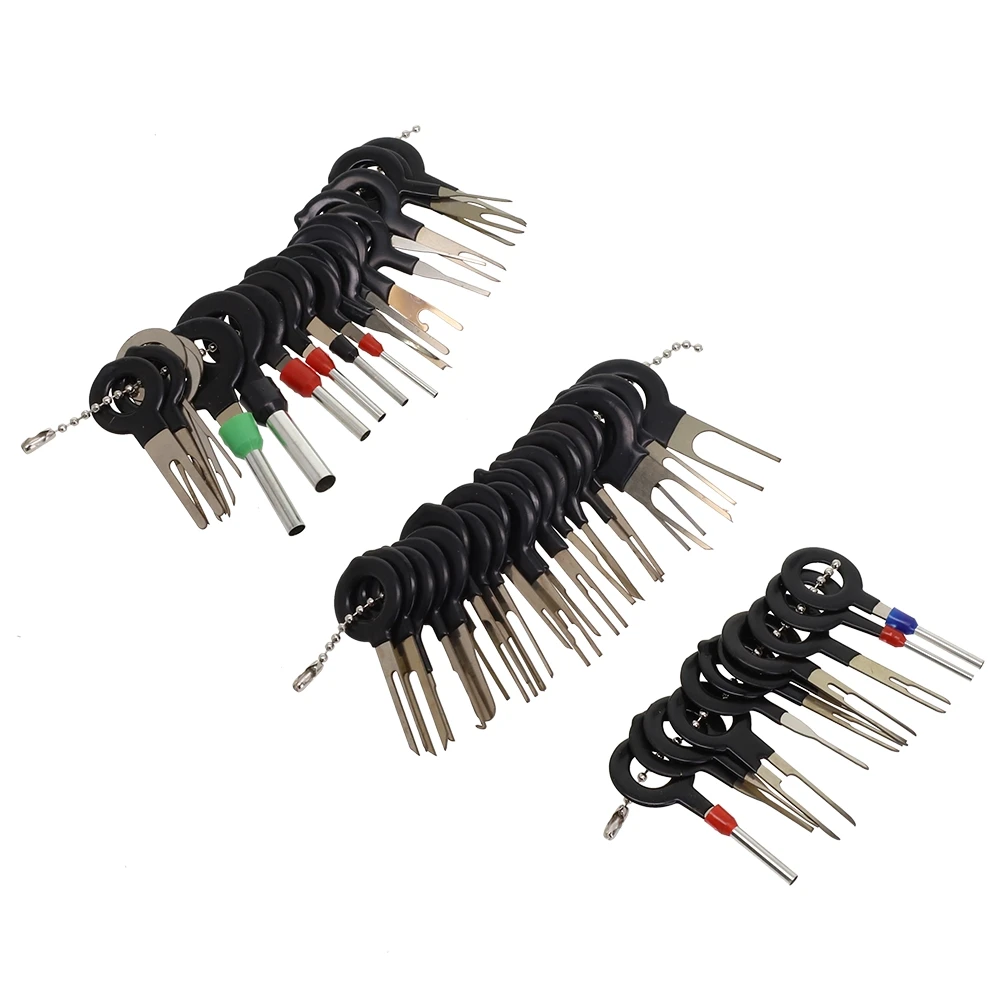 

Удобный экстрактор штифтов, 52 шт., инструмент для удаления клемм проводов, автомобильный комплект обжимных разъемов для электрической проводки для DIY интеграции проводов