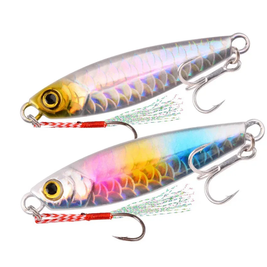 1pcs Japan Metal Cast Jig Lure 10g Shore Casting Jigging Lures Pesca Fish Sea Bass Fishing Lure Artificial Bait Tackle