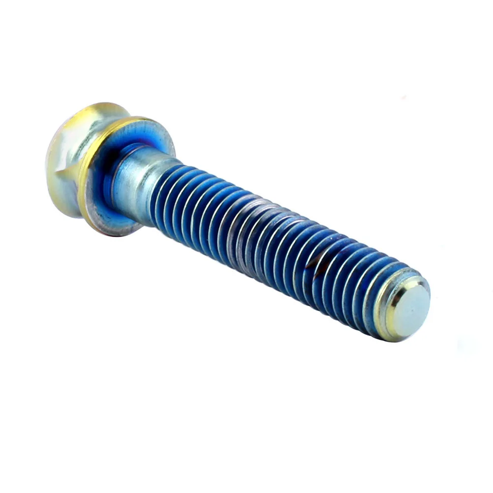 

Titanium Alloy Headset Screw Threadless Stem Lightweight Durable Bike Fork Cap Accessories Mountain Road Bikes