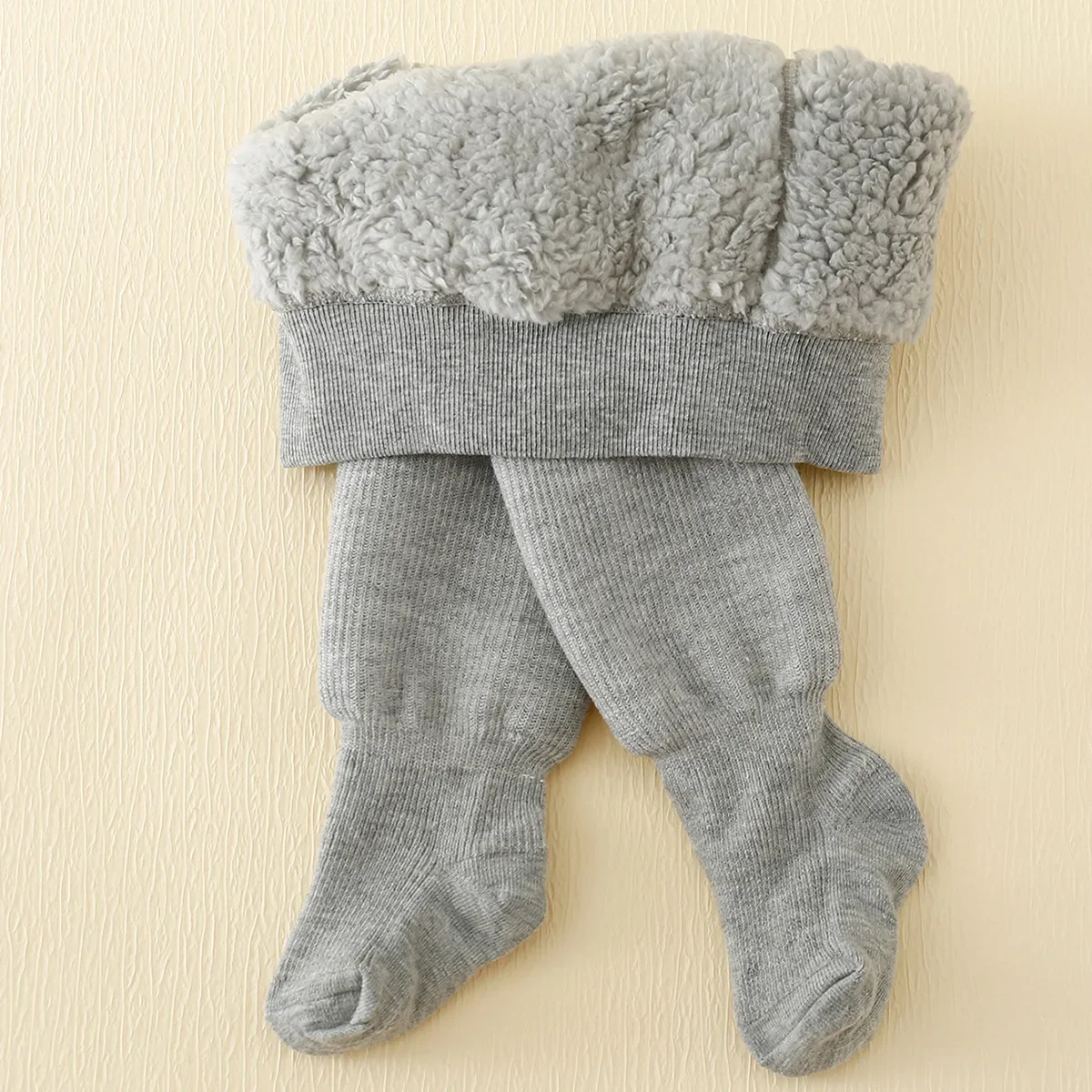 Winterleggings für Kleinkinder, Mädchen, mit Polarfleece-Futter, Streifenmuster, extra dick und warm, Baumwollstrumpfhose, wärmende Strumpfhose für Kleinkinder und Kinder. – Detail 9
