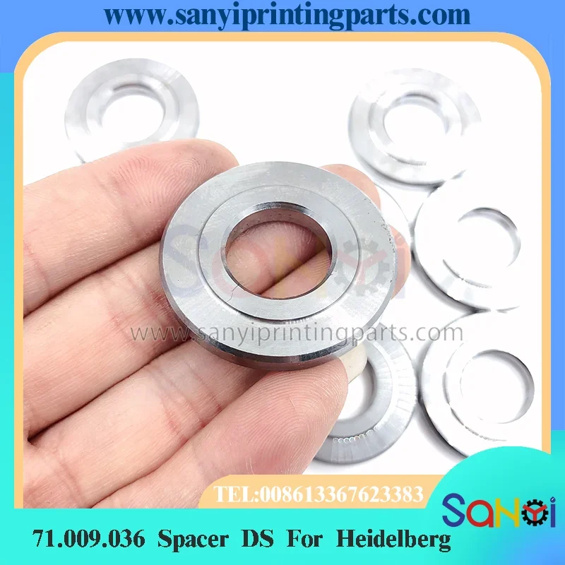 2Pcs 71.009.036 Spacer DS for SM102 SORM SORZ CD102 Inking Roller Rubber Roller Distributor Cylinder Spare Part
