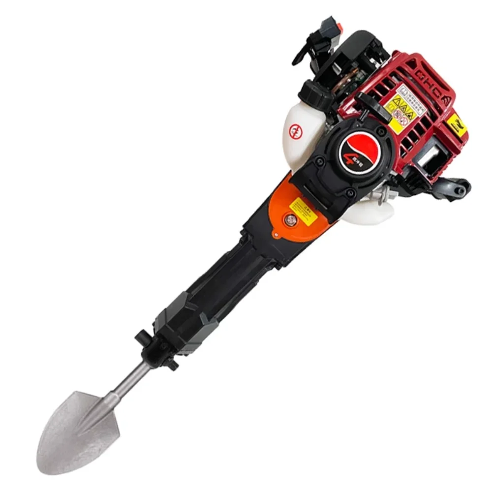 Four-stroke oil pick tree digging machine small multi-functional digging trenching root removal