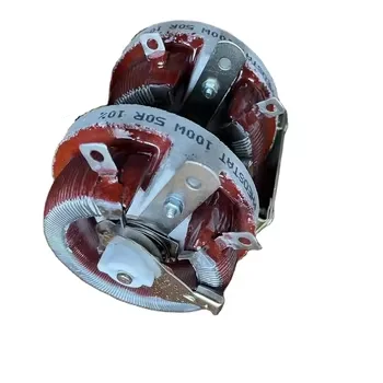 

2025 100 Вт 50R двойной силовой реостат керамический регулируемый резистор с проволочной обмоткой