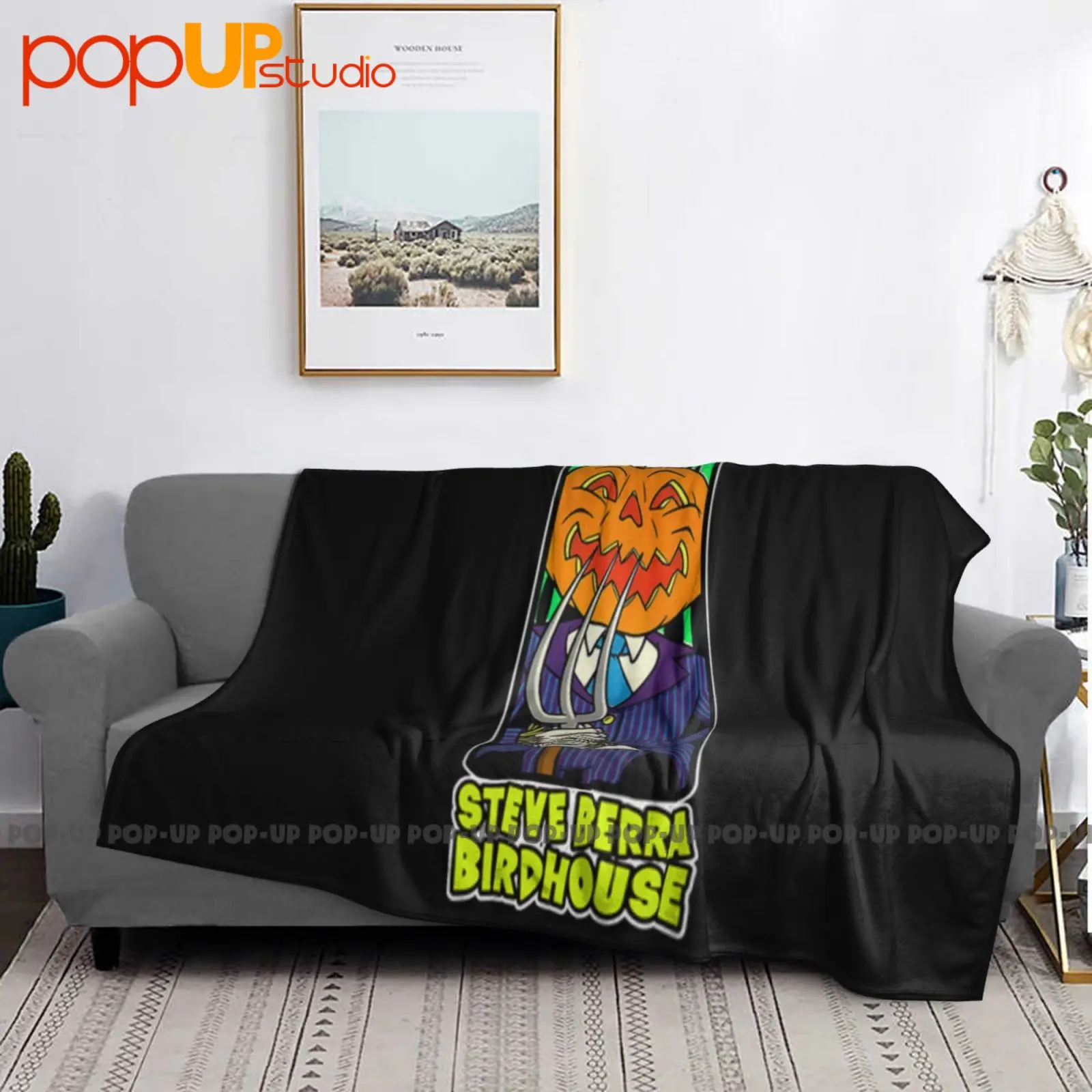 Birdhouse Project Bh لوح التزلج ستيف بيرا هالوين بطانية فائقة النعومة لحاف الشتاء غطاء أريكة أغطية السرير #3