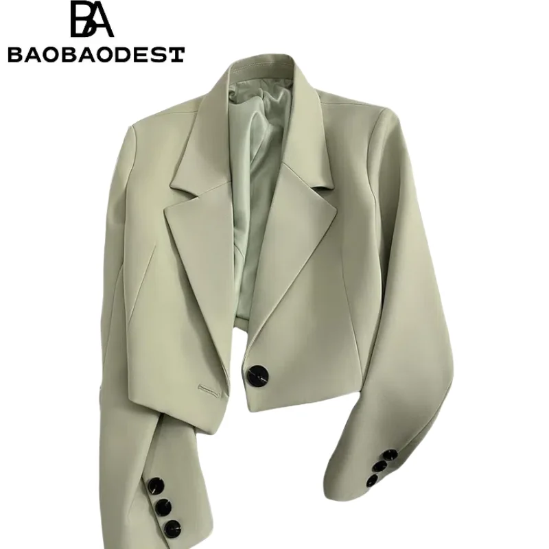 

Shortcoat short coat with buttons, short coat, for women, casual, open front, longsleeved suit jacket, open front sports jacket