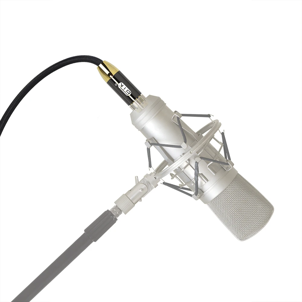EMK XLR Cable 3 Pin Balanced Cable Microphone Lead XLR Male to Female Extension Mic Cord For Mixer, Speaker, Studio Recorder