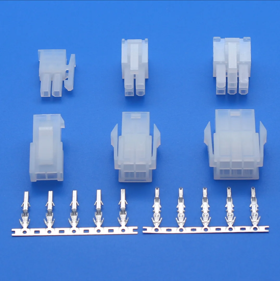 5557 / 5559 automobile harness connector 4.2mm6/8/10/12-24 pin computer power cable male and female terminal double row Plug Kit