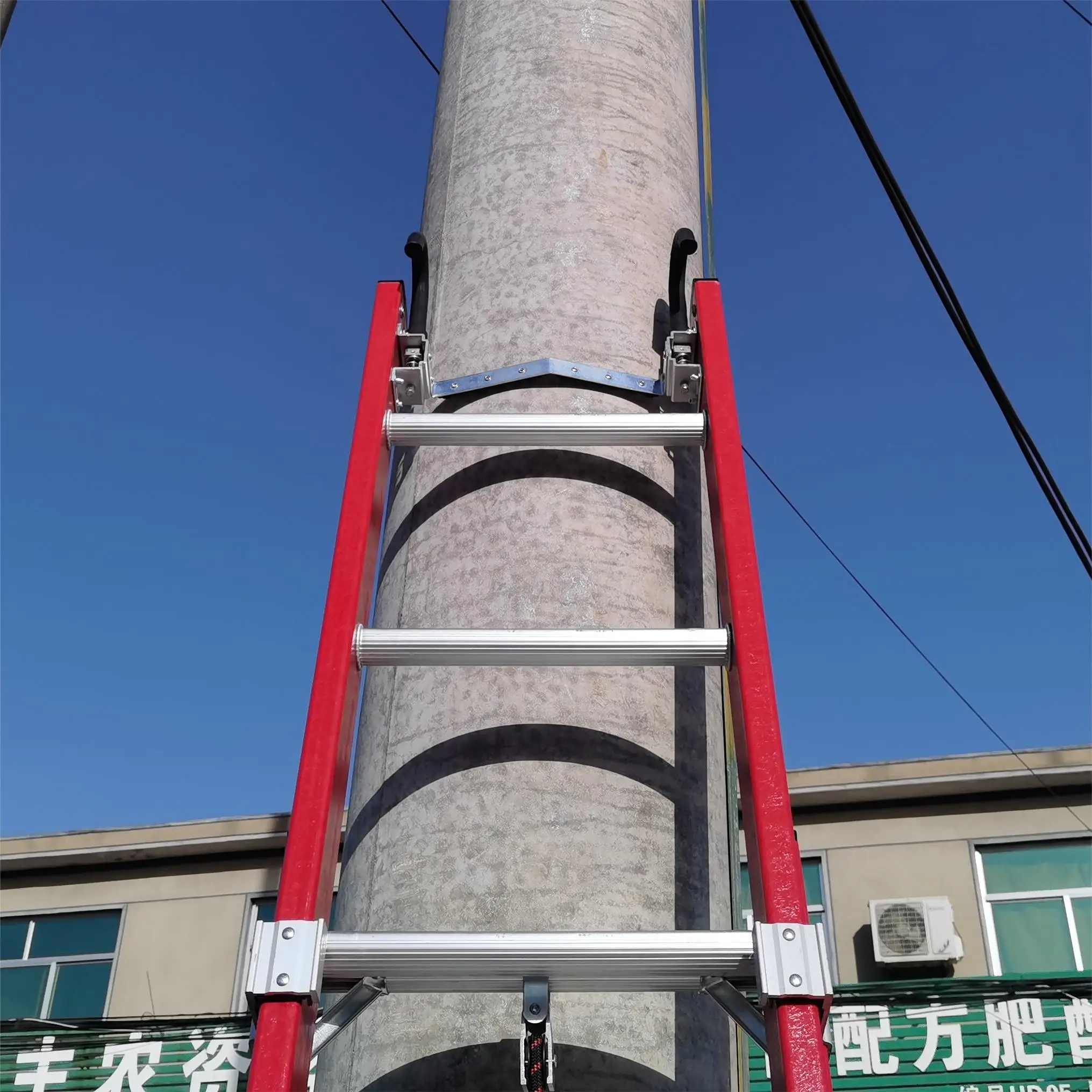 Frp Ladder Glasvezel Uitbreiding Ladder Lift Engineering Uitbreiding Ladder