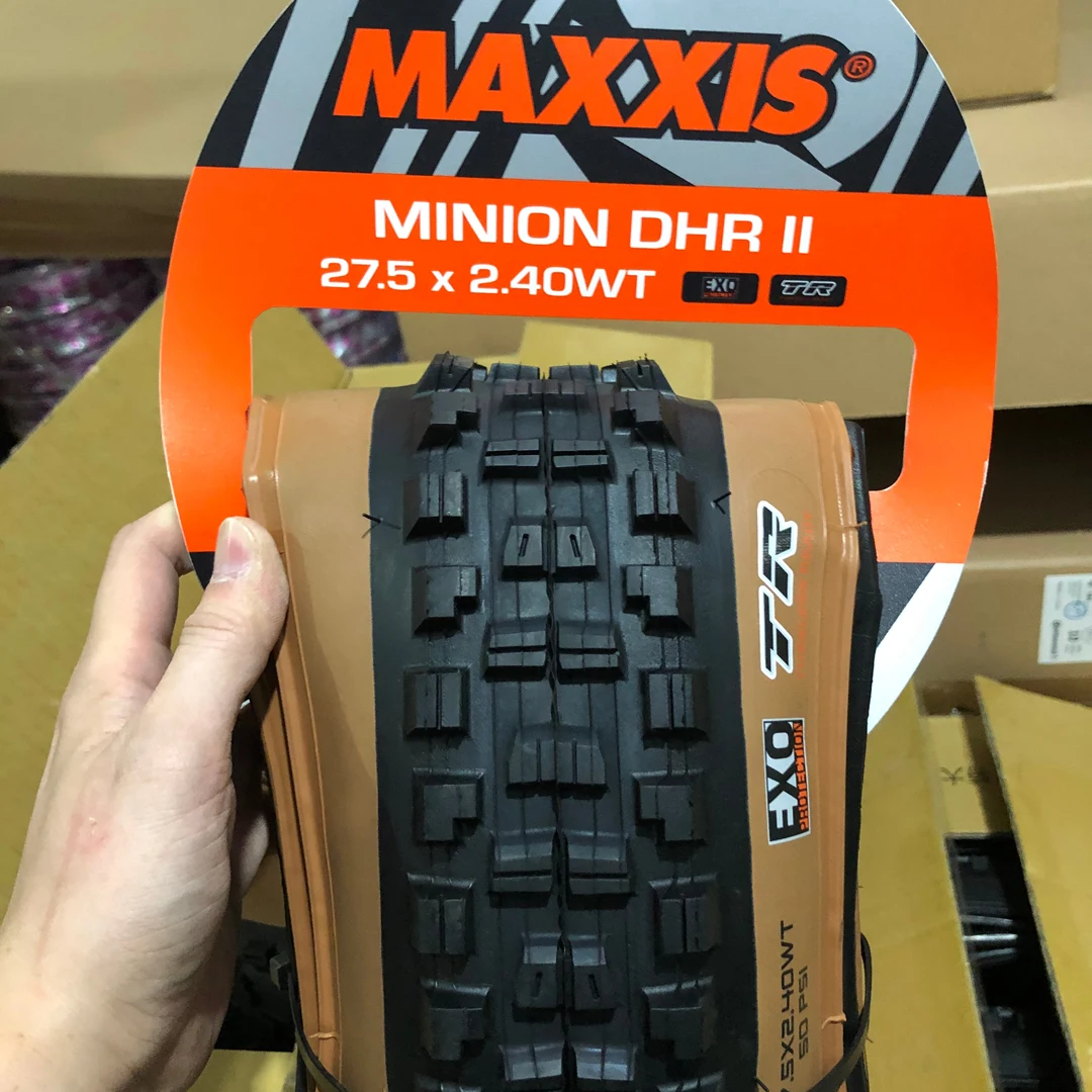 Maxxis minion-マウンテンバイク用の管状 (m327l),マウンテンバイク用,26er,27.5er,27er,29er,ダウンヒルバイク用タイヤ