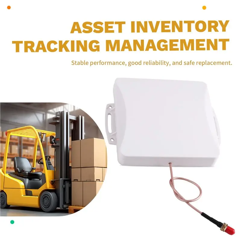 【CYBER MONDAY】UHF RFID Antenna 5Dbi Small Size For Forklift Shelves Linear SMA Female Connector For Asset Tracking Management Fo