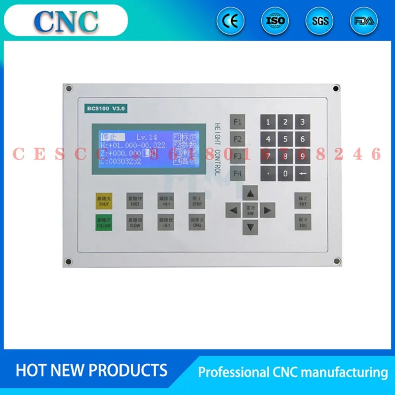 BCS100 Laser Cutting Machine Control System FSCUT2000C Cypcut BCS100 BMC1604 FSCUT2000 Height Controller Capacitive Amplifie