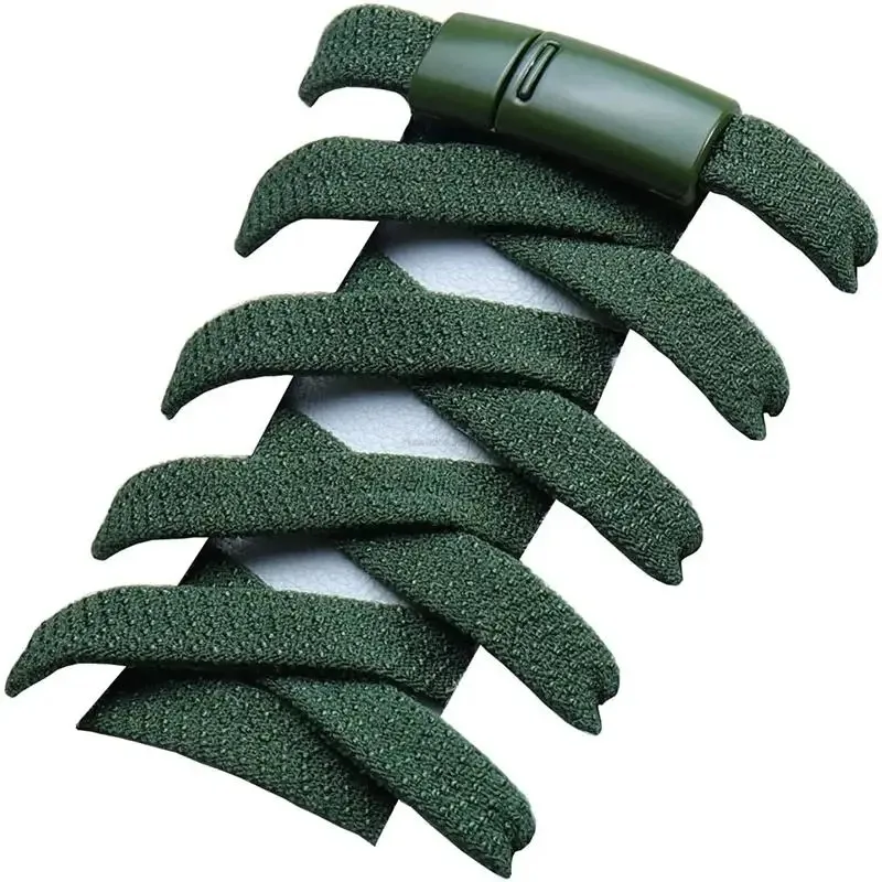 

Magnetic Lock Elastic Shoelaces No Tie Solid Color Shoelaces Men's and Women's Sneakers Quick On/Off Shoelaces 20 Colors