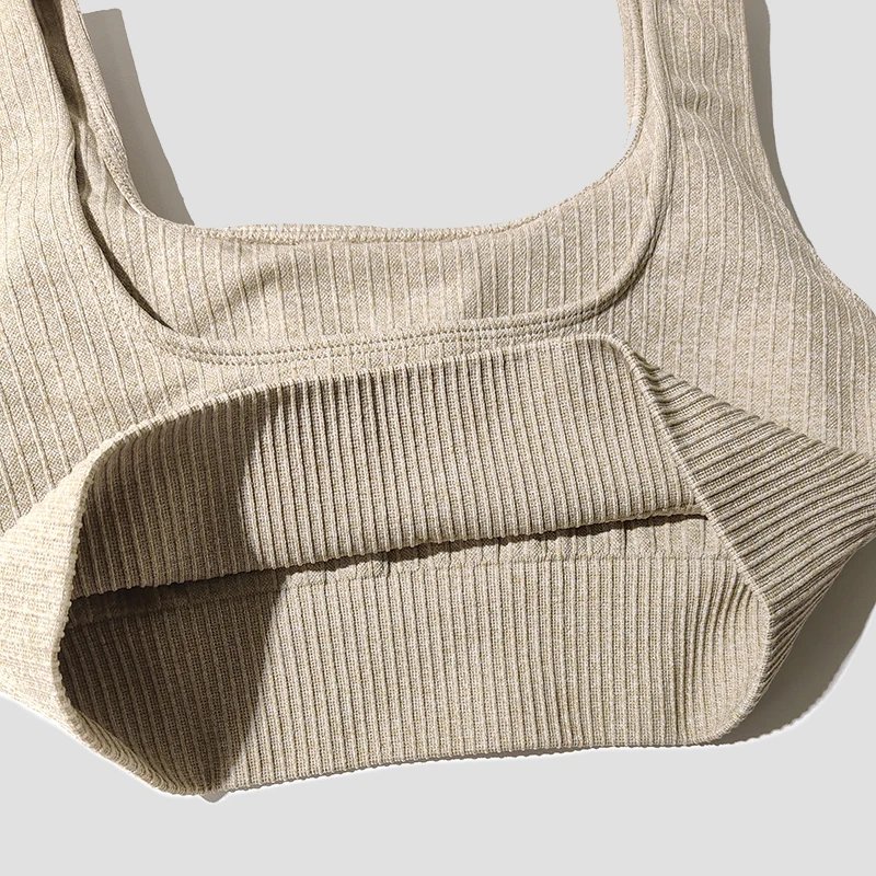 Yoga Bra Vital Seamless Sports Bra Medium Support Running Racerback Sport Woman Fitness Vest Type Brassiere Bra Top Activewear