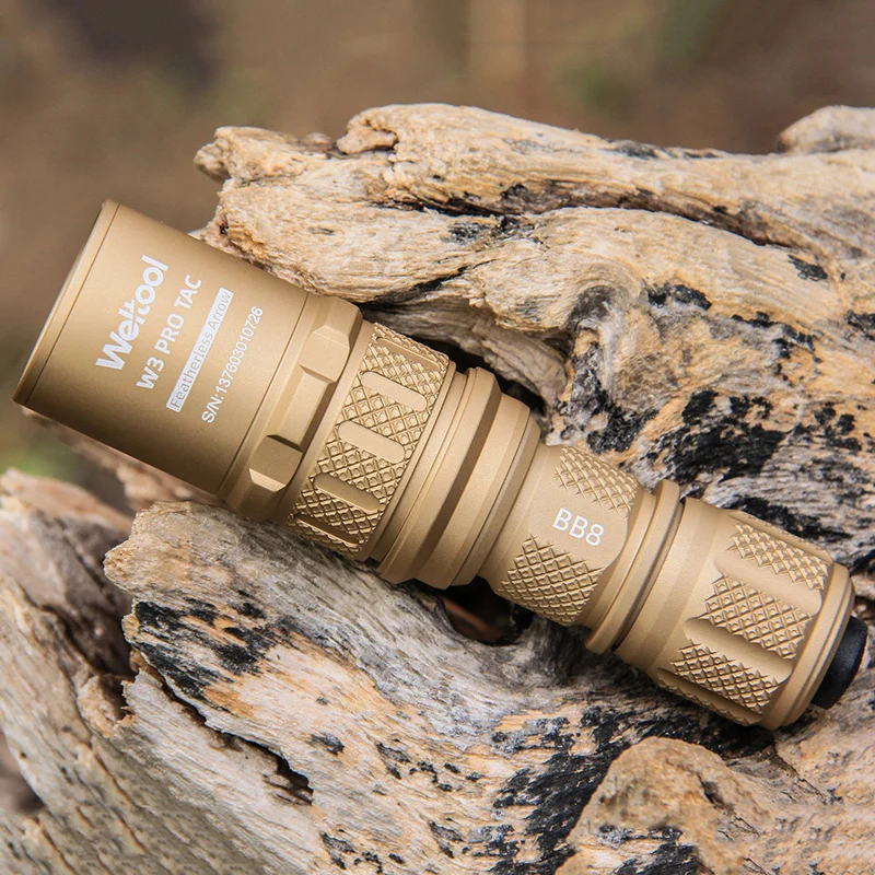 Weltool W3Pro TAC Mini LEP Flashlight 930 Lumens 1479 Meters Tactical Flashlights Rechargeable Torch Light