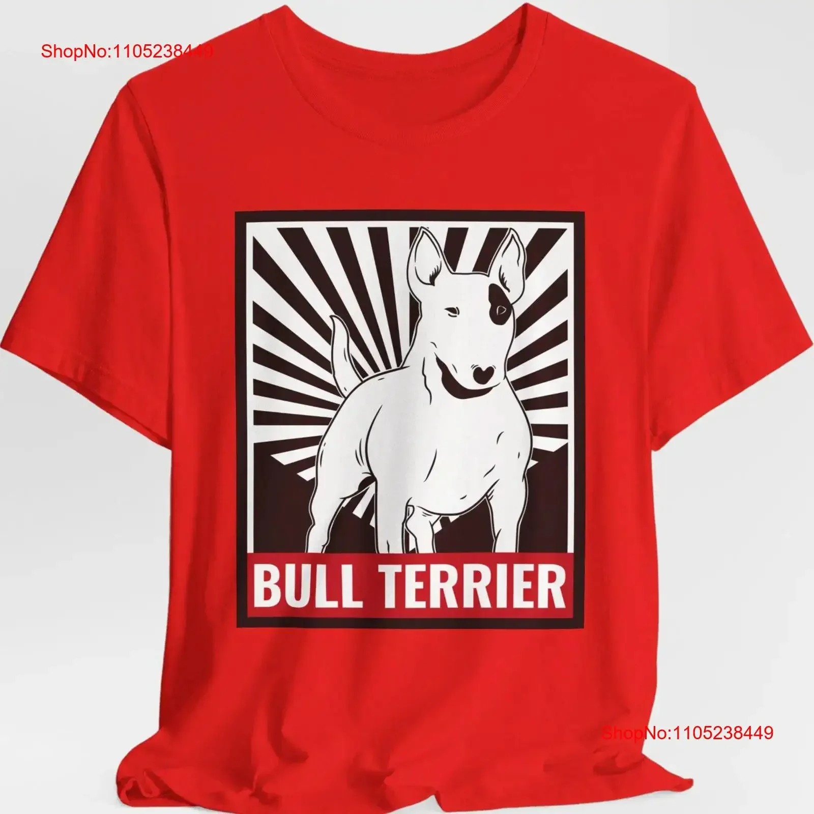 Bull Terrier T Shirt Staffy Puppy American Staffordshire English Pit Dogs Pets vintage Washed Breathable Stretched Stylish