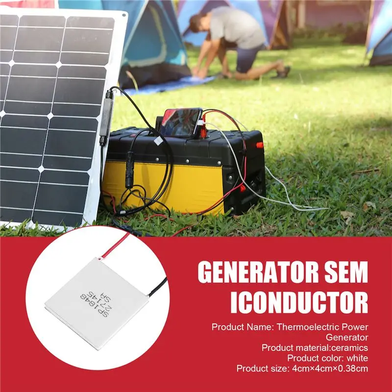 B24B 40X40mm New Useful Simple Module Thermoelectric Generator Semiconductor High Temperature Power