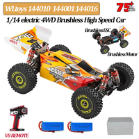 WLtoys 144001 144010 144016 V8 Pro 1/14 4WD Remote Control Drift RC Racing Car High Speed Off-Road Vehicle Toys Kids Gift