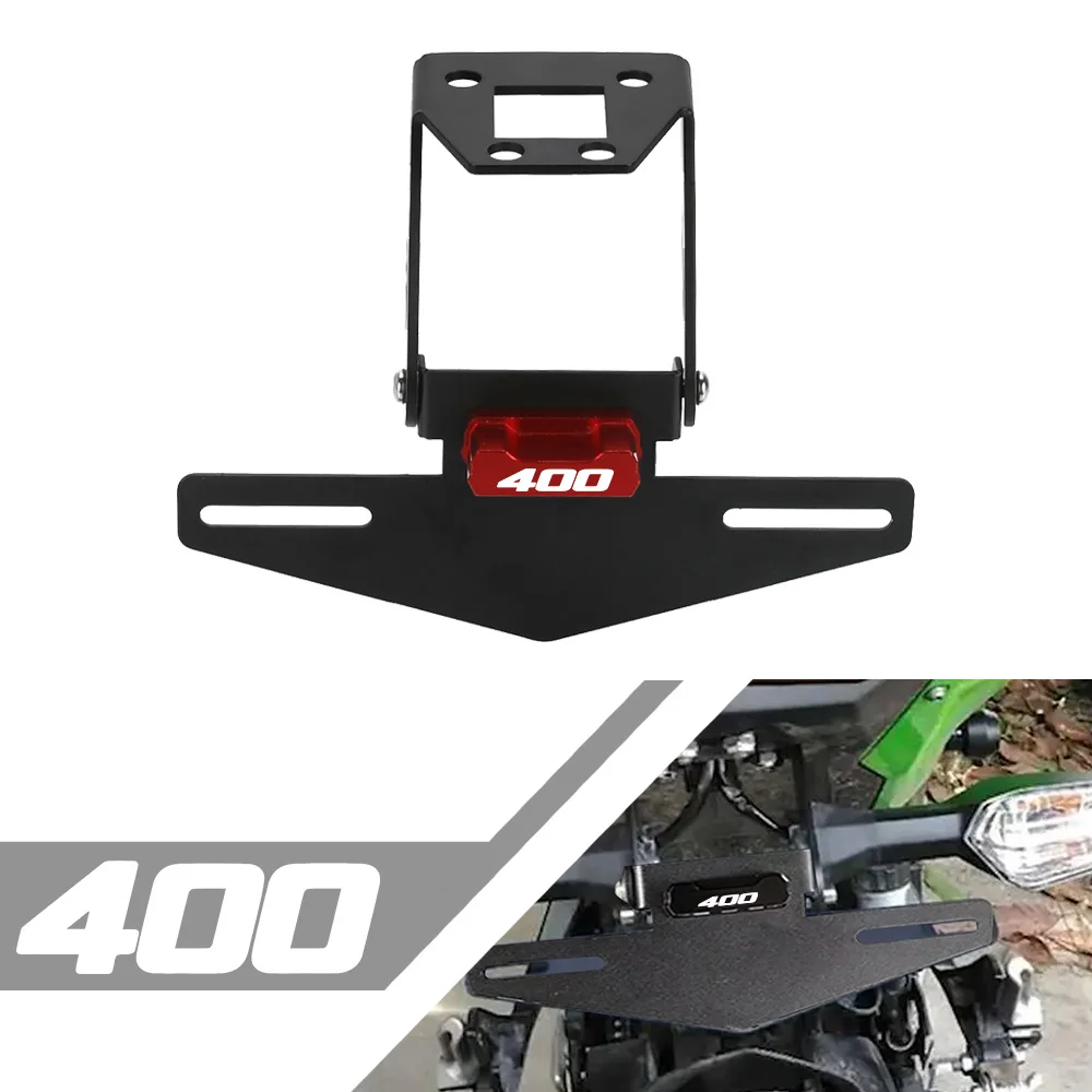 

License Plate Holder Bracket For Kawasaki Ninja 400 250 Ninja400 Frame Tail Tidy Eliminator Ninja250 Z400 2018 2019 2020 2021