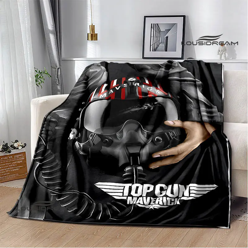 Classic Movie Top Gun Blanket Fashion Flange Warm Blanket Fashion Picnic Blanket Bed Linings Birthday Gift