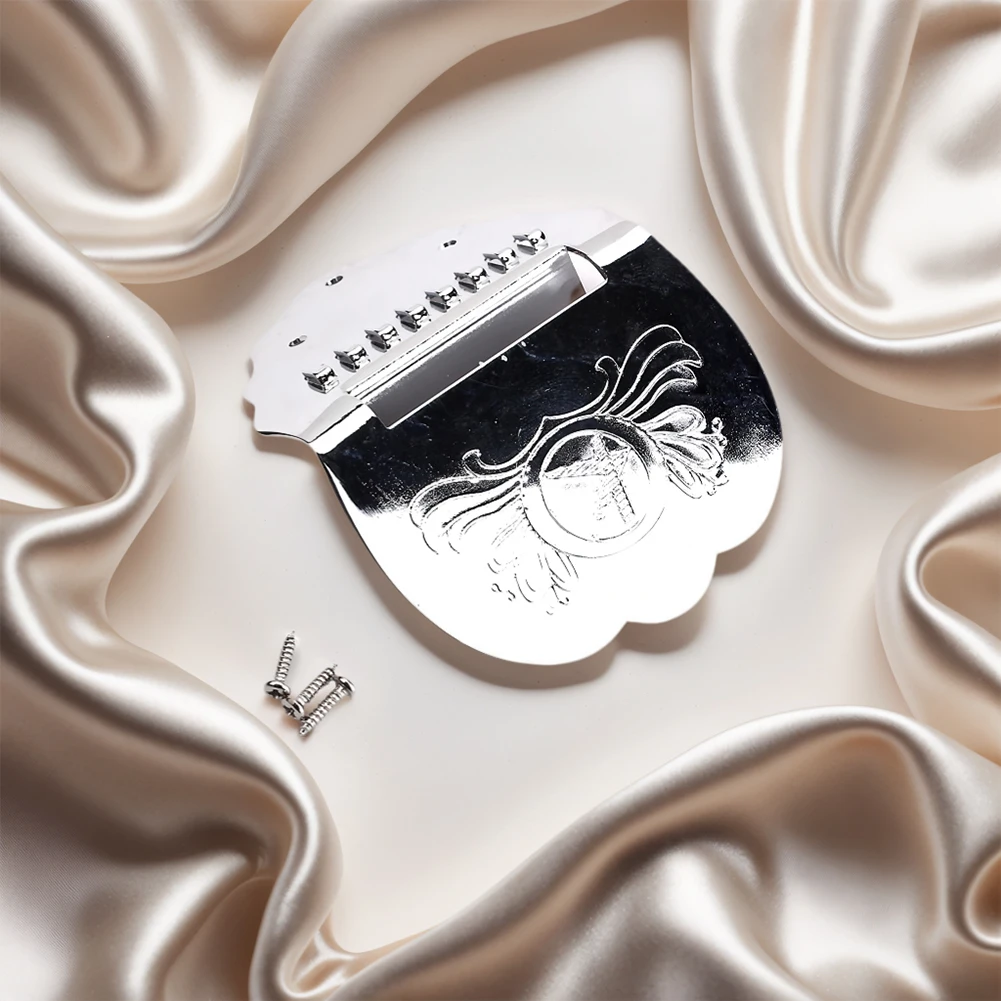 8-snarige Mandoline Trekbord met Schroef Mandoline Staartstuk Onderdelen K Woord Geschulpte Mandoline Staartstuk Set voor Mandoline Gitaar