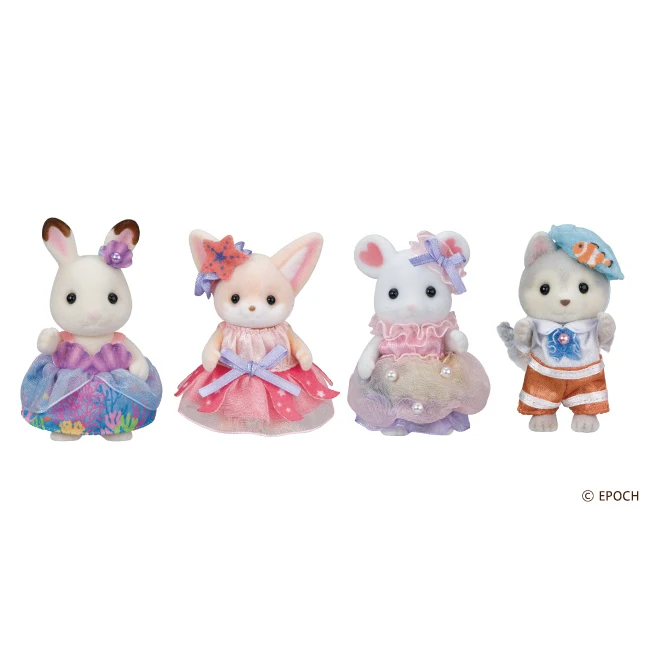 جديد عائلات سيلفانيان صندوق أعمى Vulpes Zerda أرنب صندوق الغموض أنيمي الشكل تحصيل لعبة مخصصة زخرفة فتاة هدية عيد ميلاد #3