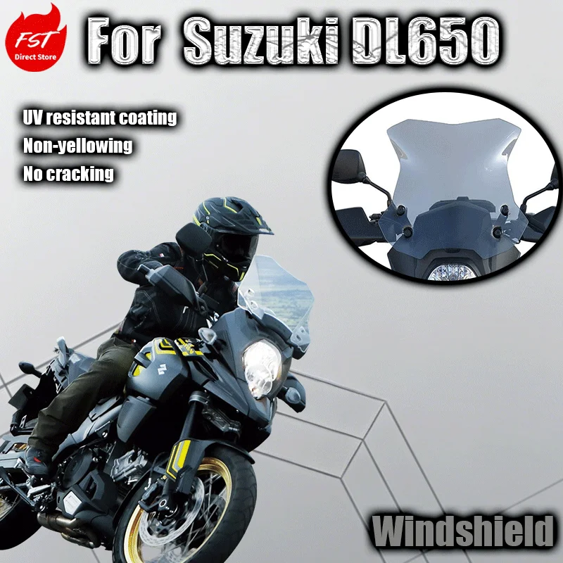 

For Suzuki DL650 modified with raised windshield cool racing windshield motorcycle windshield panel