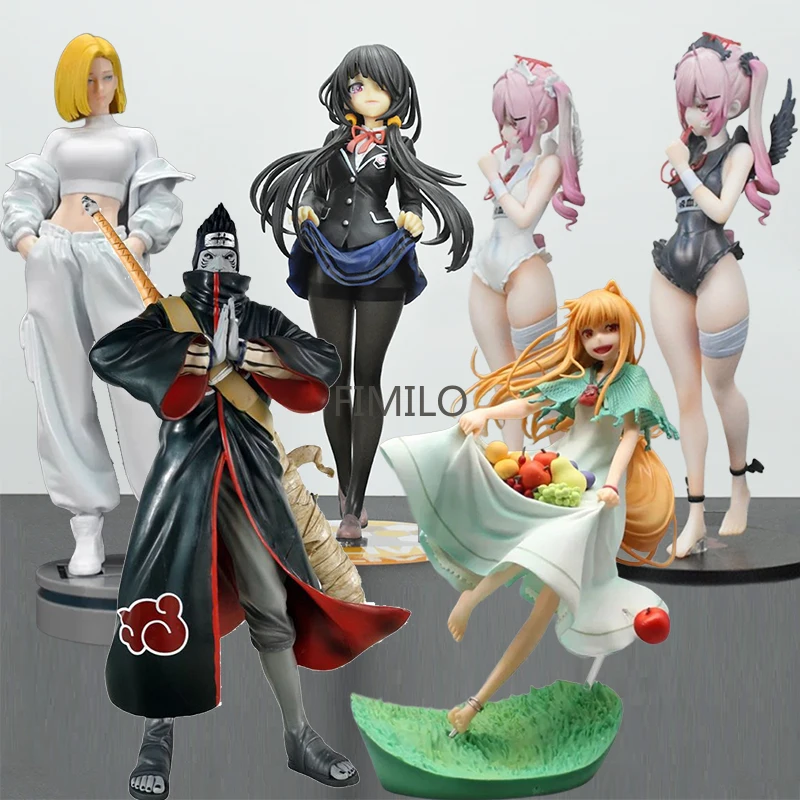 

Фигурка аниме DATE A LIVE Tokisaki Kurumi Dragon Ball Android 18, фигурки для взрослых, фигурка специи и волка, голографическая модель, Коллекционная игрушка