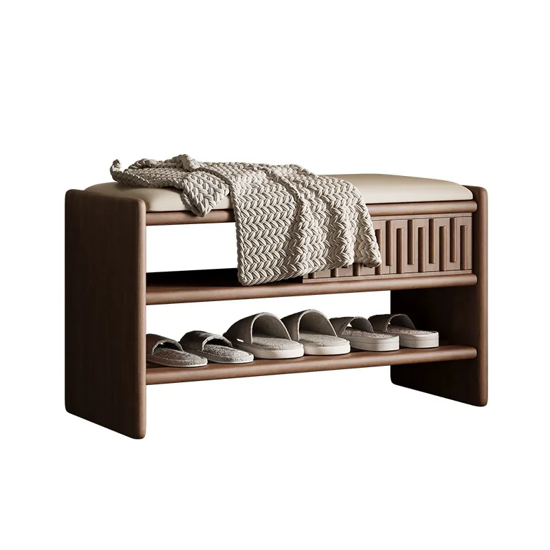 Compact Classic Convenient Decorative Shoe Cabinet White Walnut Rustic Practical Shoe Cabinet Mueble Zapatos Room Furniture