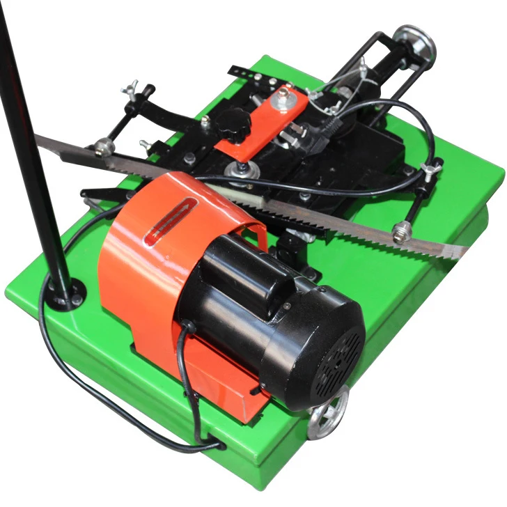 

Woodworking band saw blade polishing machine
