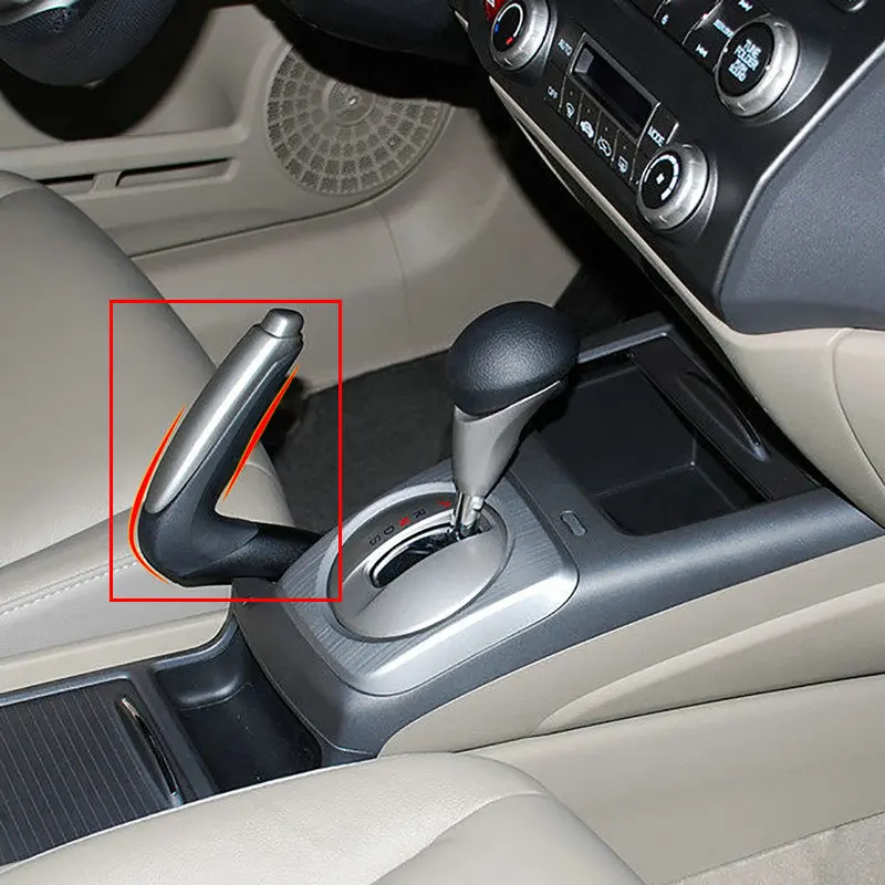 Apply to Honda Civic 8th Generation 2006-2011 Hand brake handle sheath Hand brake dust cover Handbrake sleeve