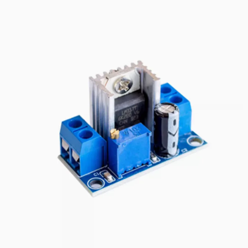 LM317 DC-DC Converter Buck Step Down Circuit Board Module Linear Regulator LM317 Adjustable Voltage Regulator Power Supply