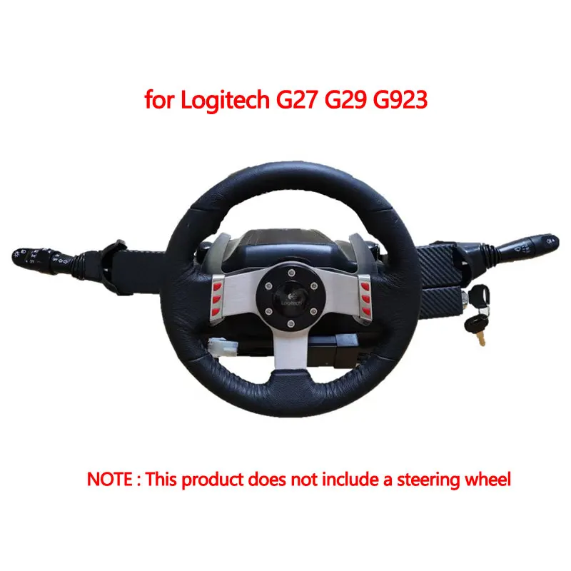 Simulator Racing Game Steering Wheel Key Start Turn Signal Wiper Adapter For Logitech G27 G29 G923 For ETS2