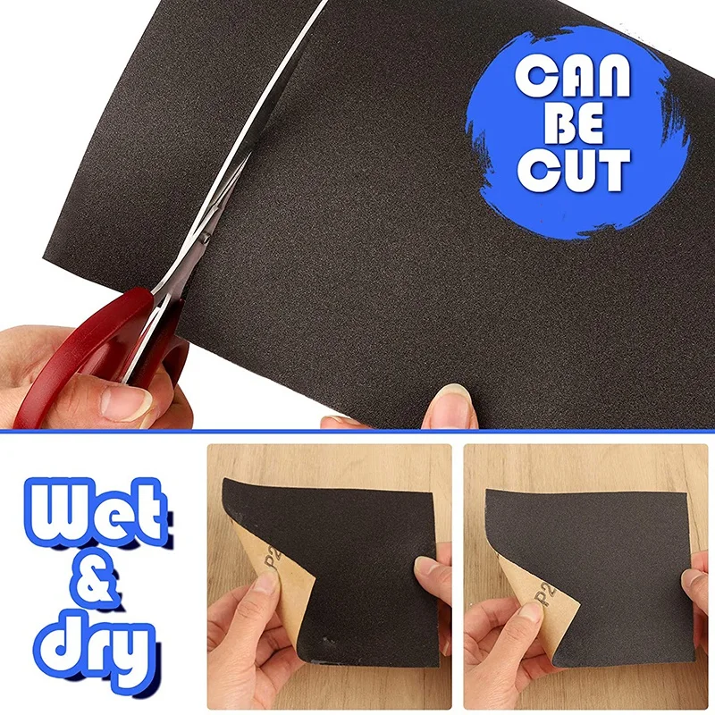 Набор инструментов для литья смолы 23 шт., набор для полировки эпоксидной смолы, 12 наждачной бумаги, 5 полировальных блоков, 5 пилок, 1 щетка