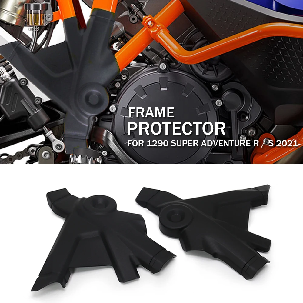 New 2021 2022 Motorcycle Accessories Orange or Black Frame Guard Protection Cover For 1290 Super  ADVENTURE R / S