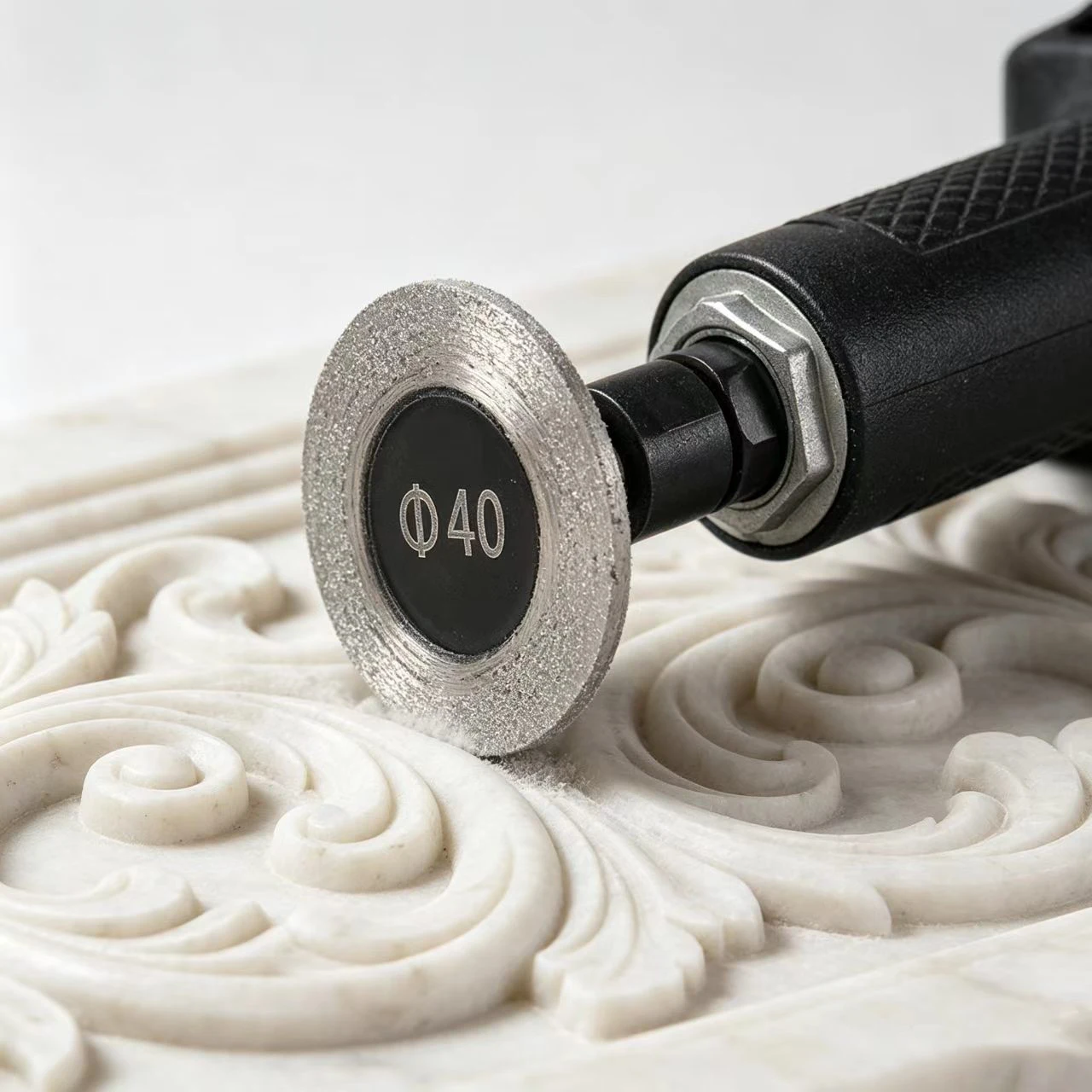 6x40mm Circular Cutting Disc For Stone Granite Engraving Carving For Rotary Grinder Tools Carving Rotary Tool Projects