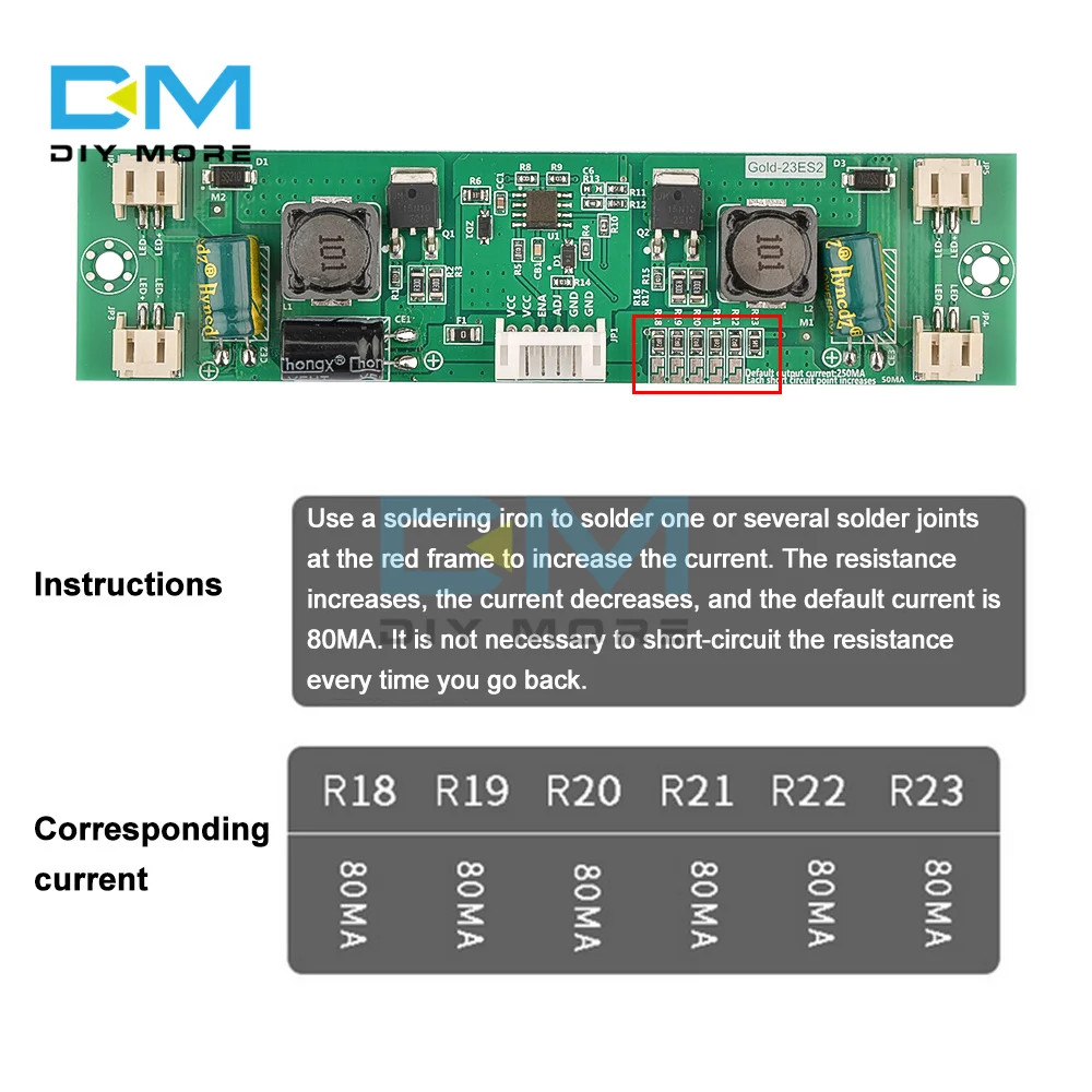 26-65 Inch General LED LCD TV Backlight Driver Board TV Constant Current Board Booster Board LED Universal Inverter