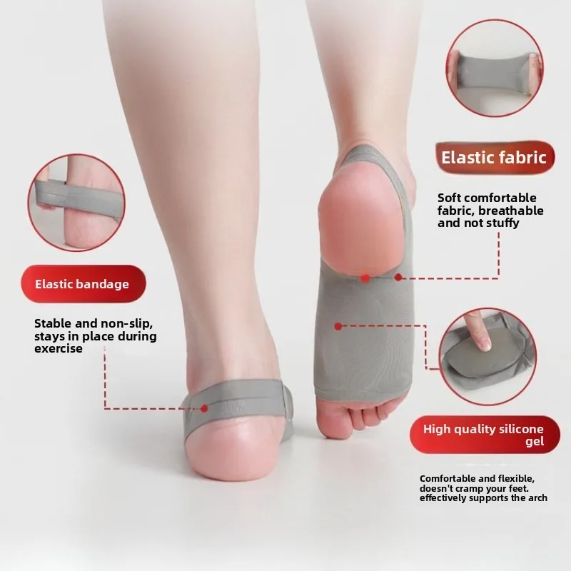 Orthotic Flat Foot Correction Pads Medical Arch Cushion Leg Straightening Inserts Comfort Support for Male Female Daily Wear