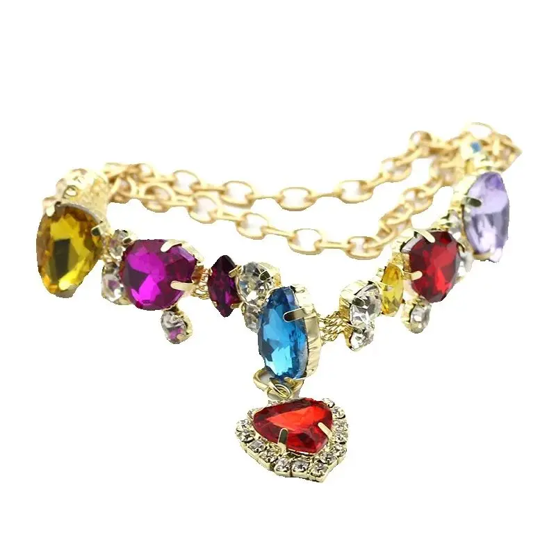 

1 шт. ожерелье с бриллиантами для домашних животных, ошейник для маленьких кошек и собак, любовь благородной леди, высококачественные украшения из контрастных драгоценных камней, большие стразы