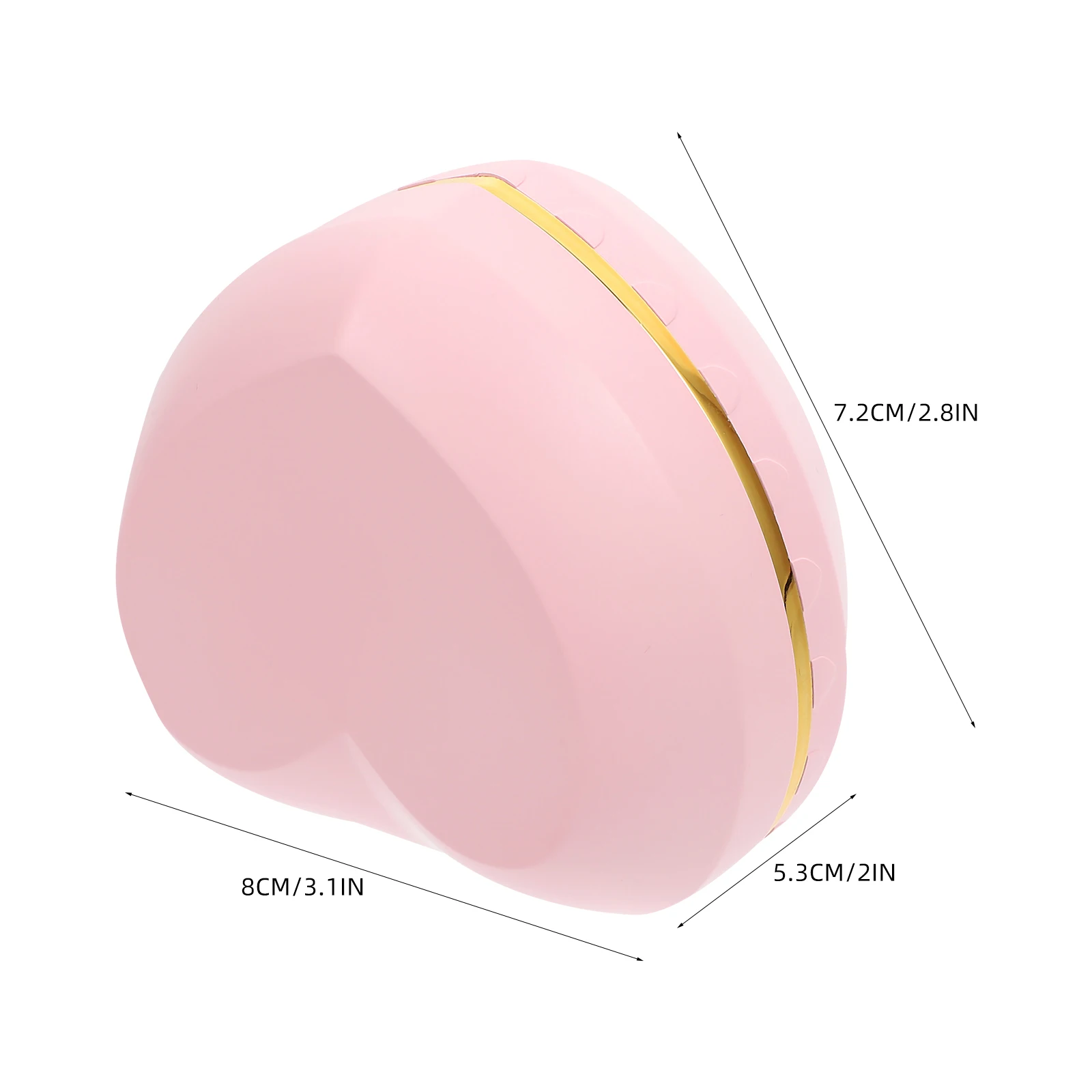 

Светодиодная коробка для колец в форме сердца, пластиковый органайзер для ювелирных изделий, держатель для ювелирных изделий, свадебный контейнер, коробки, аксессуары для предложения