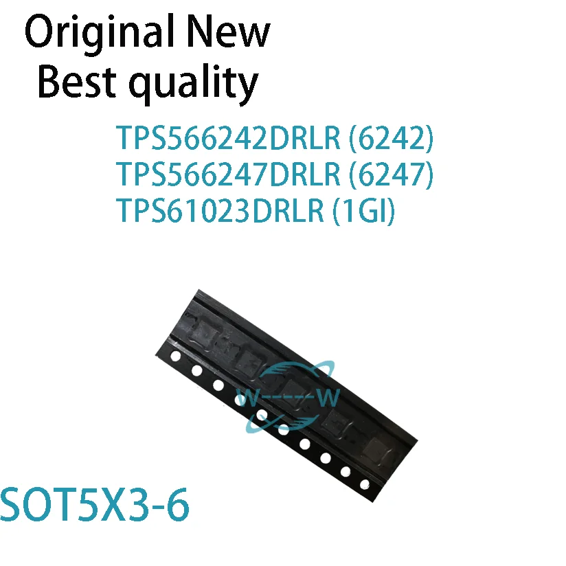 (10 PCS)NEW TPS566242DRLR 6242 TPS566247DRLR 6247 TPS61023DRLR 1GI TPS566242 TPS566247 TPS61023 SOT-563 IC CHIP