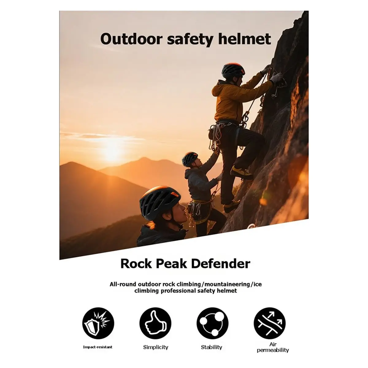 

Шлем для скалолазания ABKM Half Dome: регулируемый, легкий, прочный, с вентиляцией, для защиты при работе на деревьях и скалах