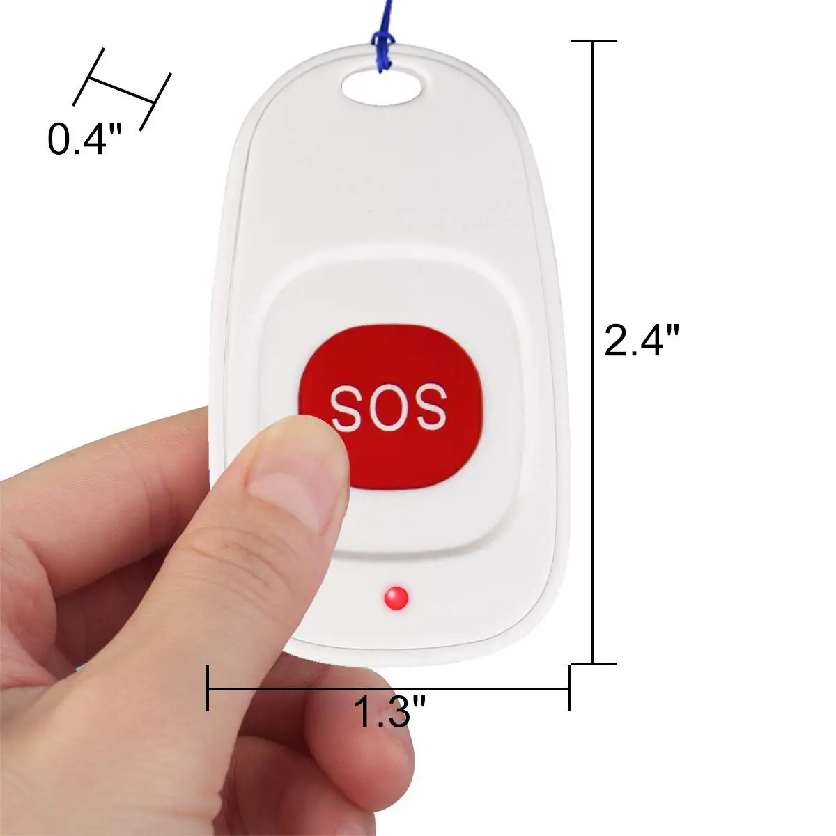 Retekess Caregiver Pager 10PCS TH001 Emergency Call Button SOS Call Bell Transmitter for the Elederly Clinic Nursing Home